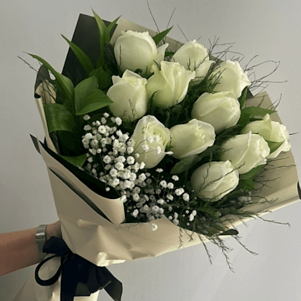  Burdur Çiçek Gönder - 11 BEYAZ GÜL