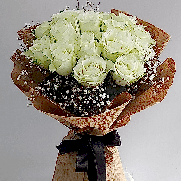  Burdur Çiçek Gönder - 15 BEYAZ GÜL