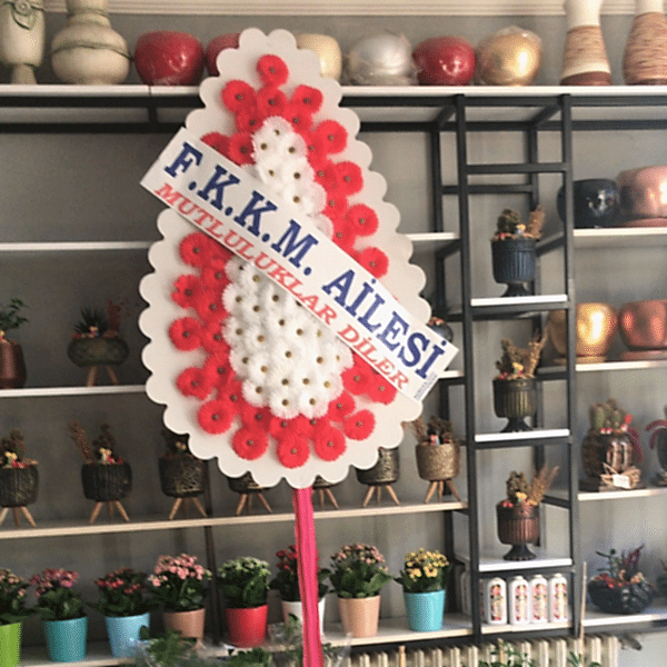  Burdur Çiçek Siparişi - YAPAY CELBERA ÇELENK