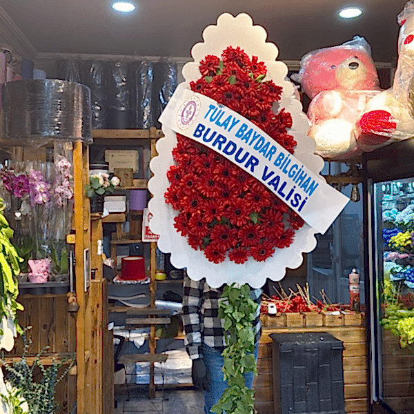  Burdur Çiçek Siparişi - CANLI CELBERA ÇELENK