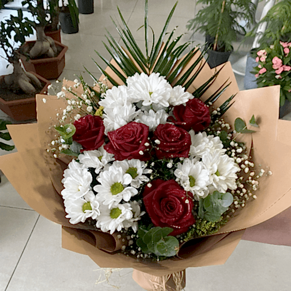  Burdur Çiçekçiler - Papatya Gül Buketi