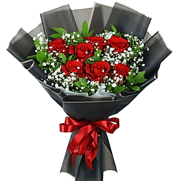  Burdur Çiçekçiler - 7 KIRMIZI GÜL