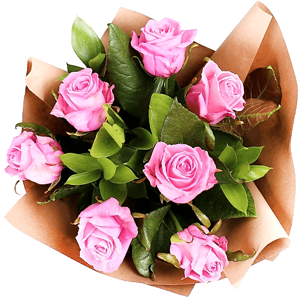  Burdur Çiçek - 7 PEMBE GÜL