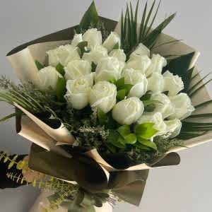  Burdur Çiçek Gönder - 21 BEYAZ GÜL