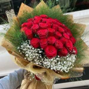 Burdur Çiçekçi - 25 KIRMIZI GÜL