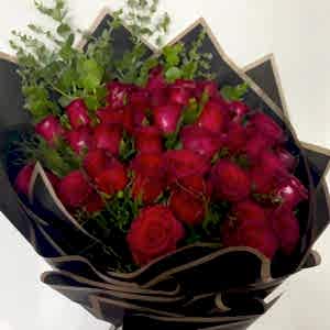  Burdur Çiçek Siparişi - 24 Kırmızı Gül Buketi