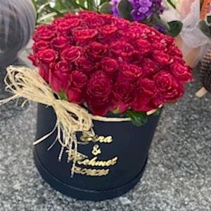  Burdur Çiçek - KUTUDA CANLI GÜL