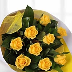  Burdur Çiçek Siparişi - 9 SARI GÜL